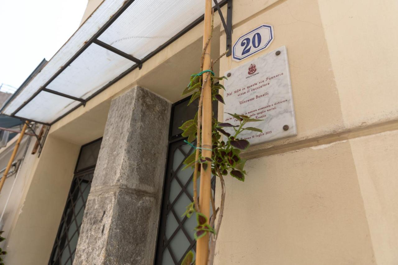 Apartamento La Casa Del Cacciatore - Alloggio Con Terrazzo Palermo Exterior foto