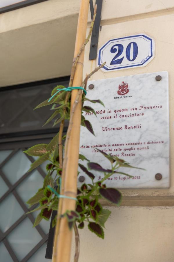 Apartamento La Casa Del Cacciatore - Alloggio Con Terrazzo Palermo Exterior foto